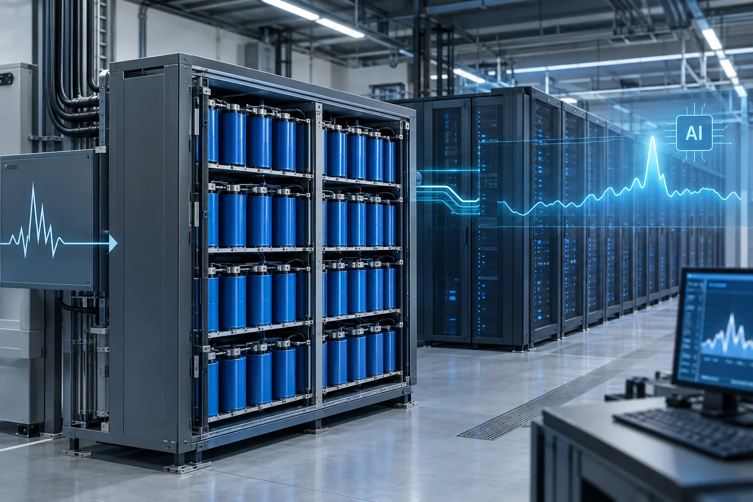 AI ilustrácia: Siemens oznámil investíciu do Skeleton Technologies a partnerstvo pre napájanie AI dátových centier