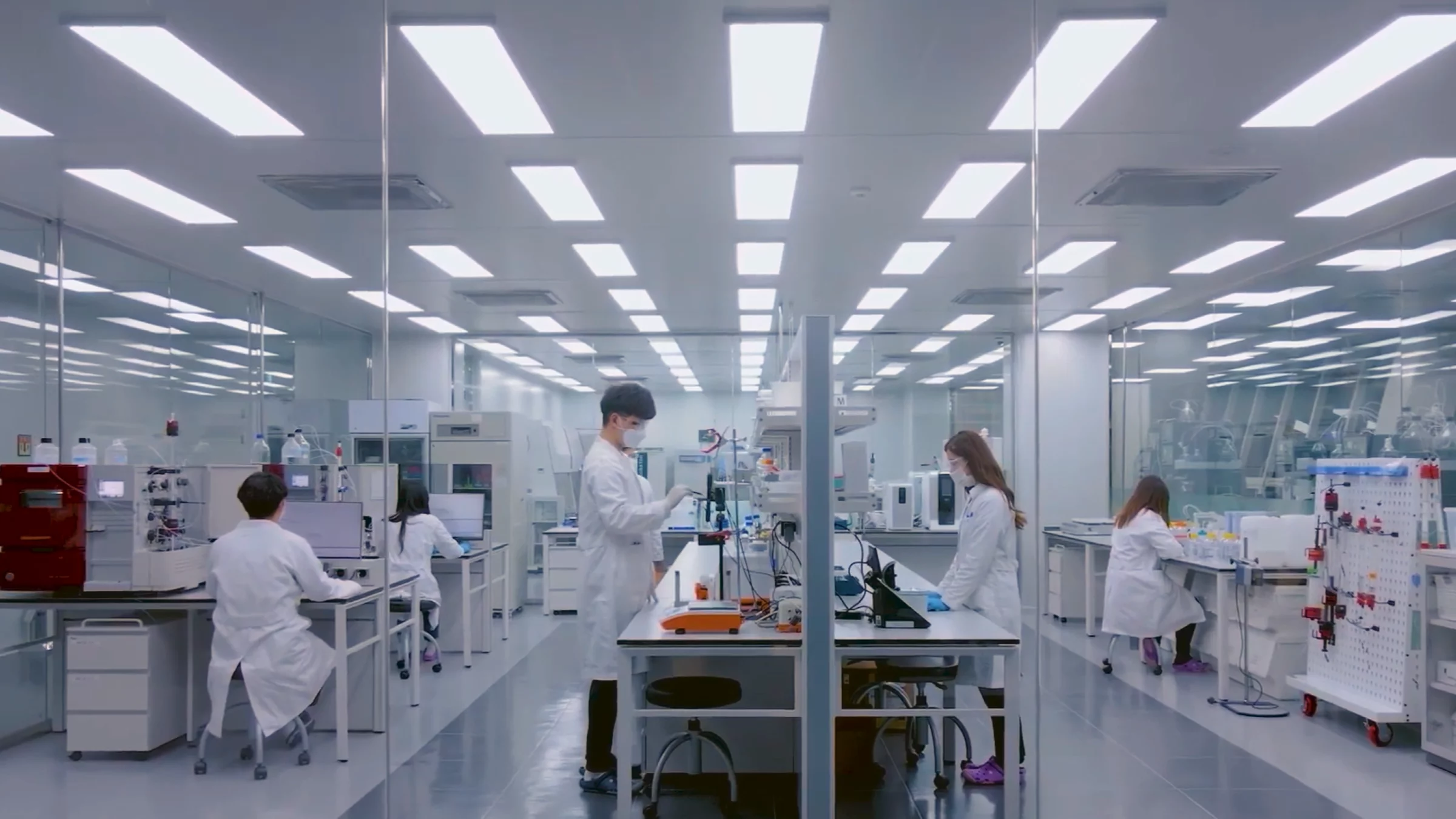 Laboratórium Prestige Biologics v pôvodnej prípadovej štúdii.