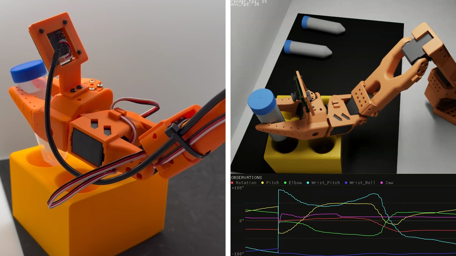 Oficiálna ukážka integrácie robotických nástrojov NVIDIA a LeRobot.